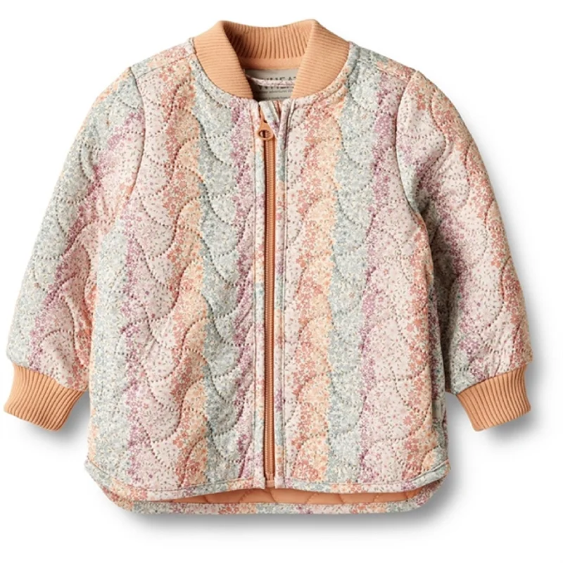 Wheat Thermo Rainbow Flowers Jacket Loui