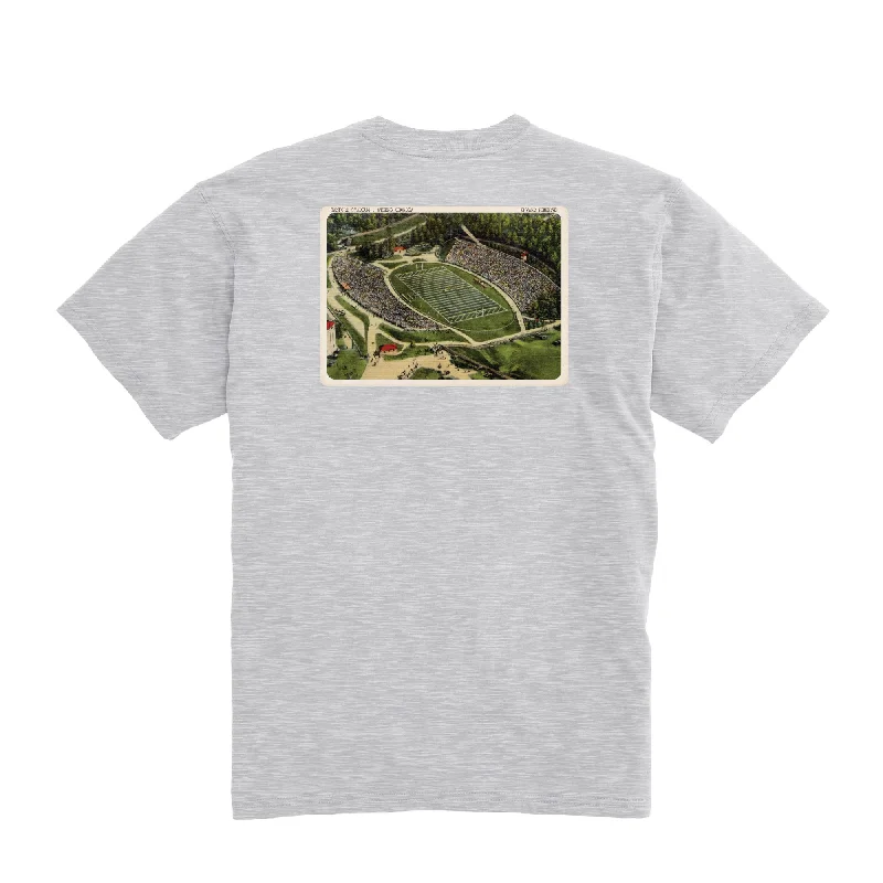 Tropical Style Sanford Stadium Postcard Short Sleeve Tee