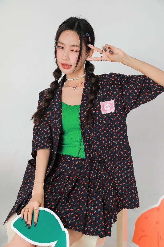 Fresh And Fashionable Tip The Spotlight Cherry Jacket