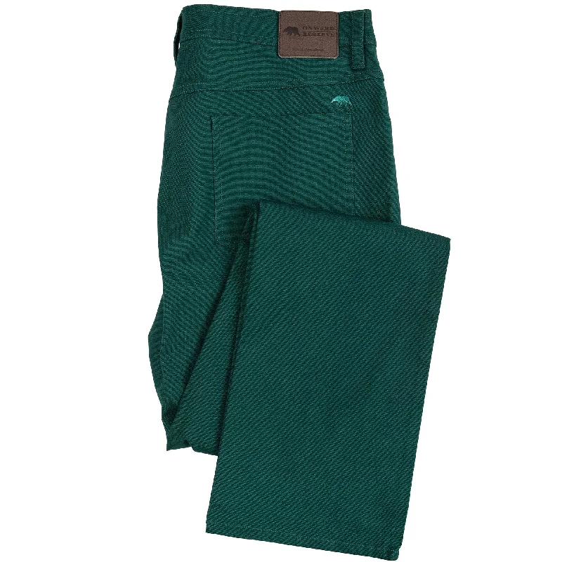 Personalized Wear Flex Micro Canvas Five Pocket Stretch Pant Botanical Garden