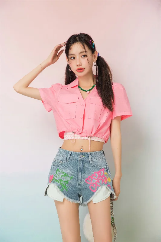Classic Color Embrace Your Inner Gemini Cropped Jacket