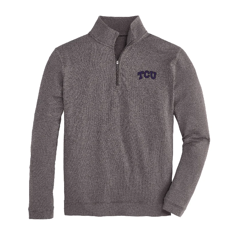 Fashionable Prints TCU Flow Performance 1/4 Zip Pullover