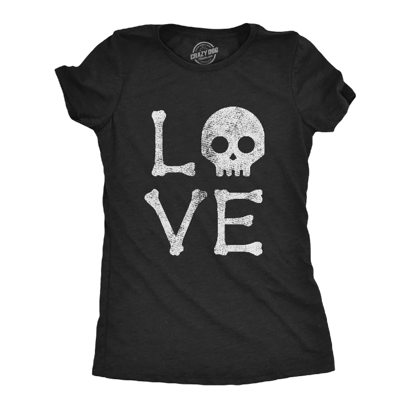 Love Skull Women's T Shirt