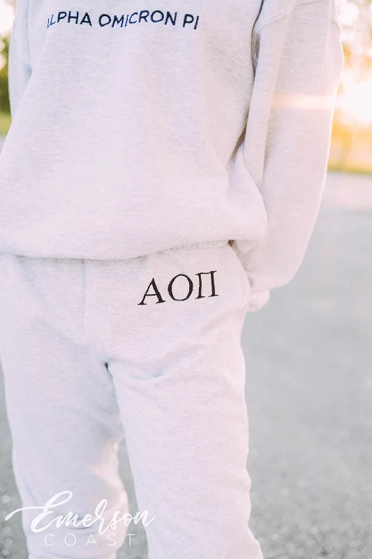 Alpha Omicron Pi PR Simple Sweatpants