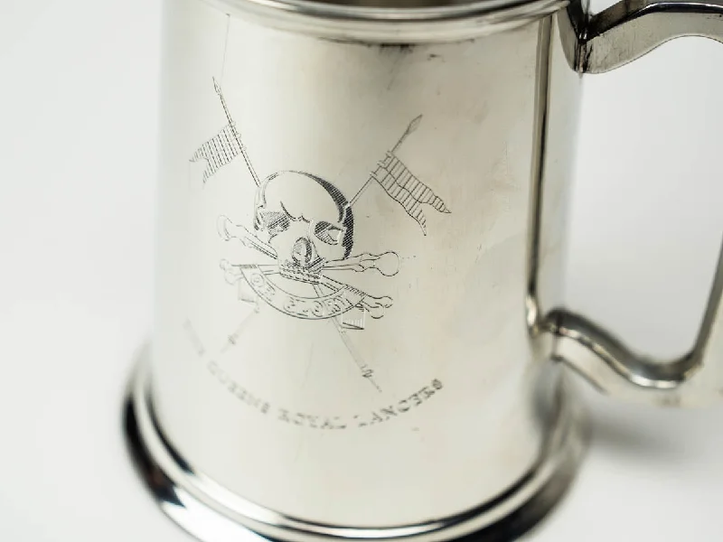 Lancers Pewter Half Pint Tankard