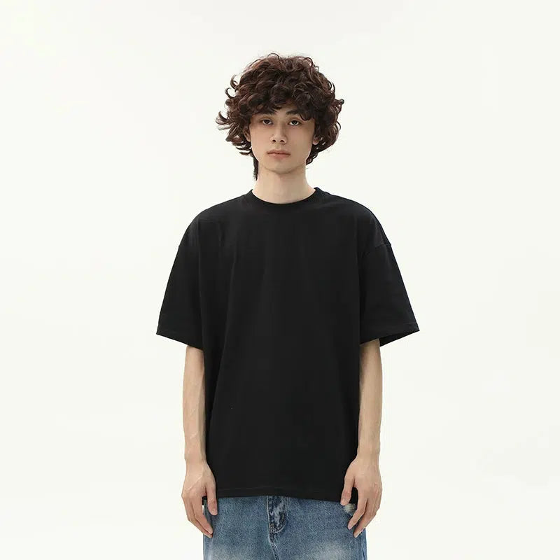 Round Neck Basic Tee