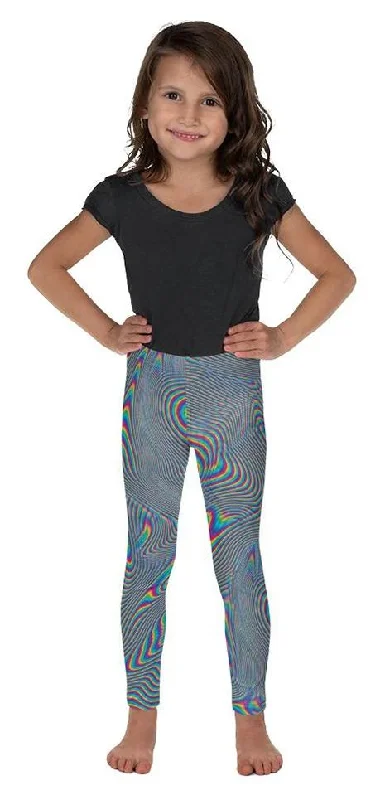 Psychedelic Abstract Kid's Leggings