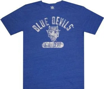 Duke Adidas Tri Blend Adult Shirt