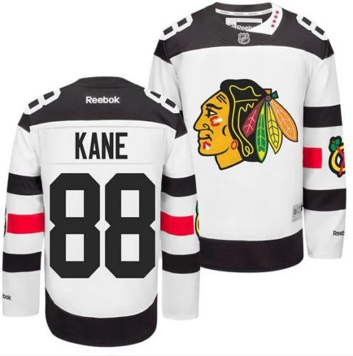 Patrick Kane #88 Chicago Blackhawks NHL Reebok Youth 2016 Stadium Series Tackle Twill Premier Jersey