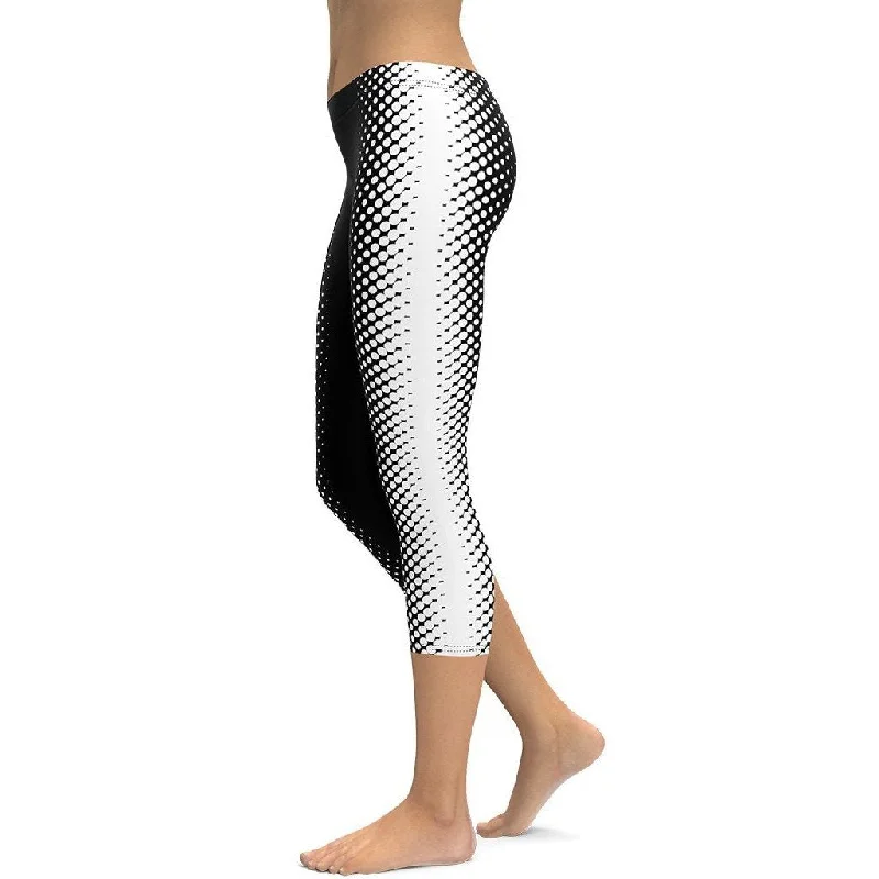 Optical Illusion Capris