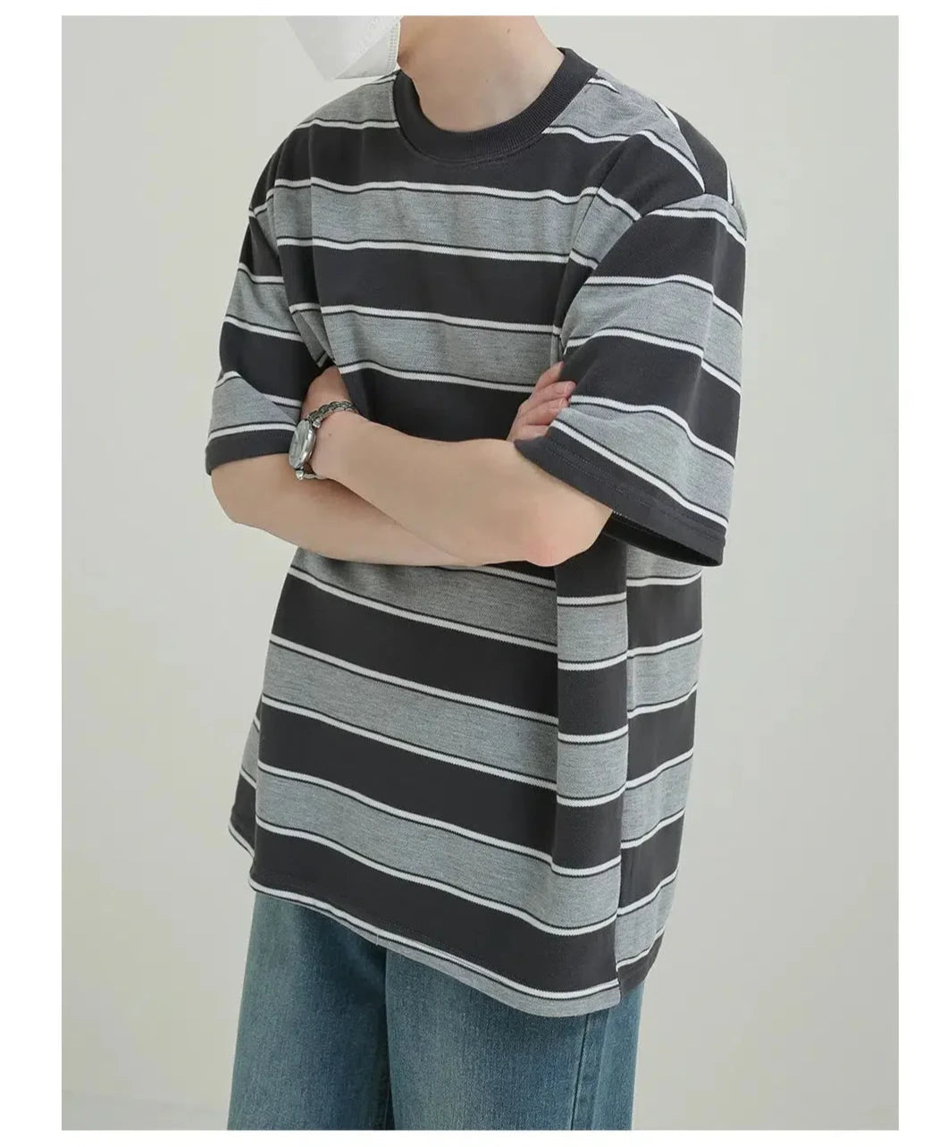 Loose Fit Striped T-shirt