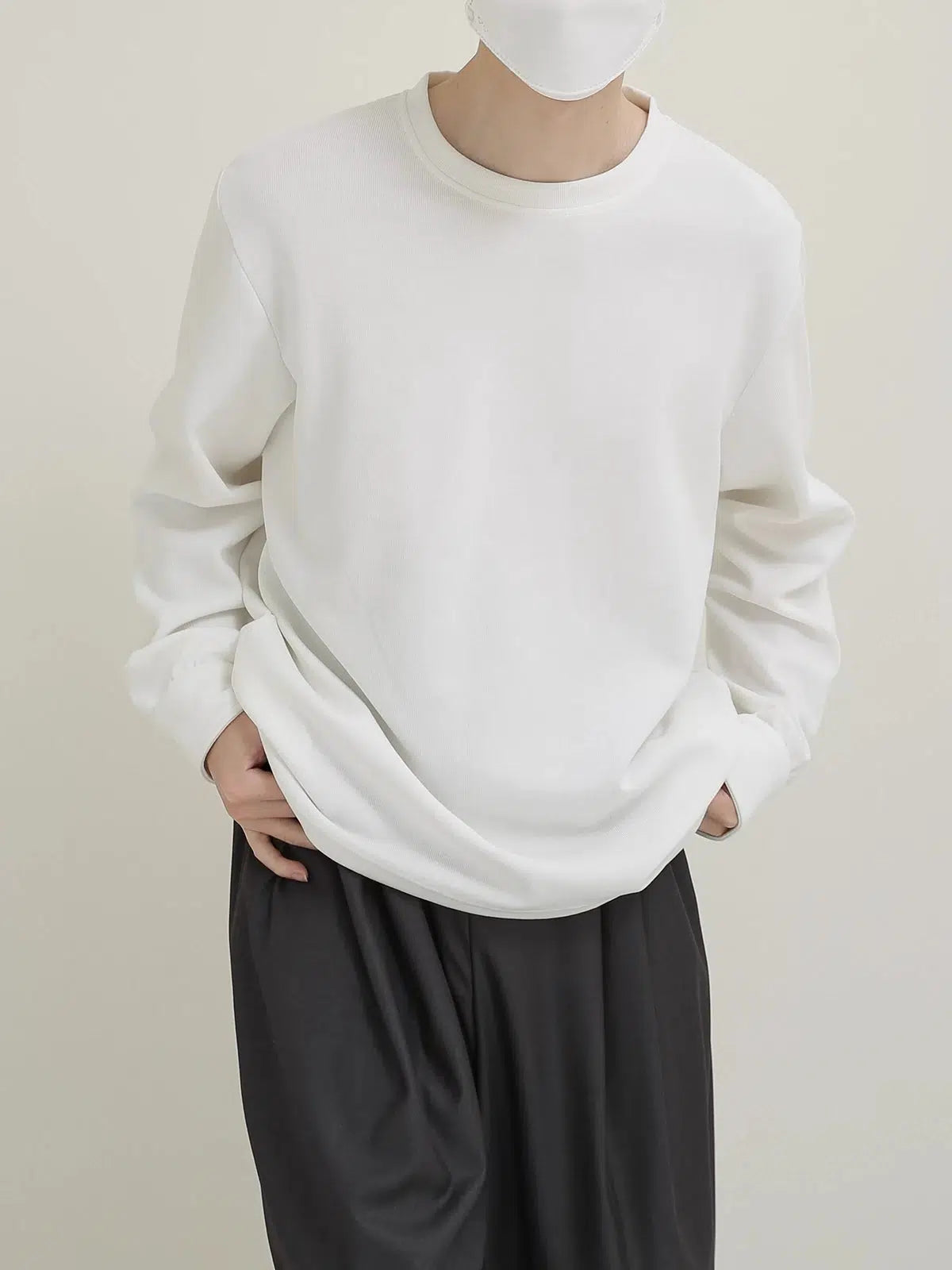 Minimalist Crewneck Sweater