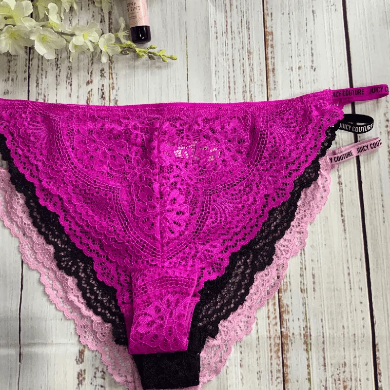 3 Pack Cheeky Mix Color Juicy Couture Panties