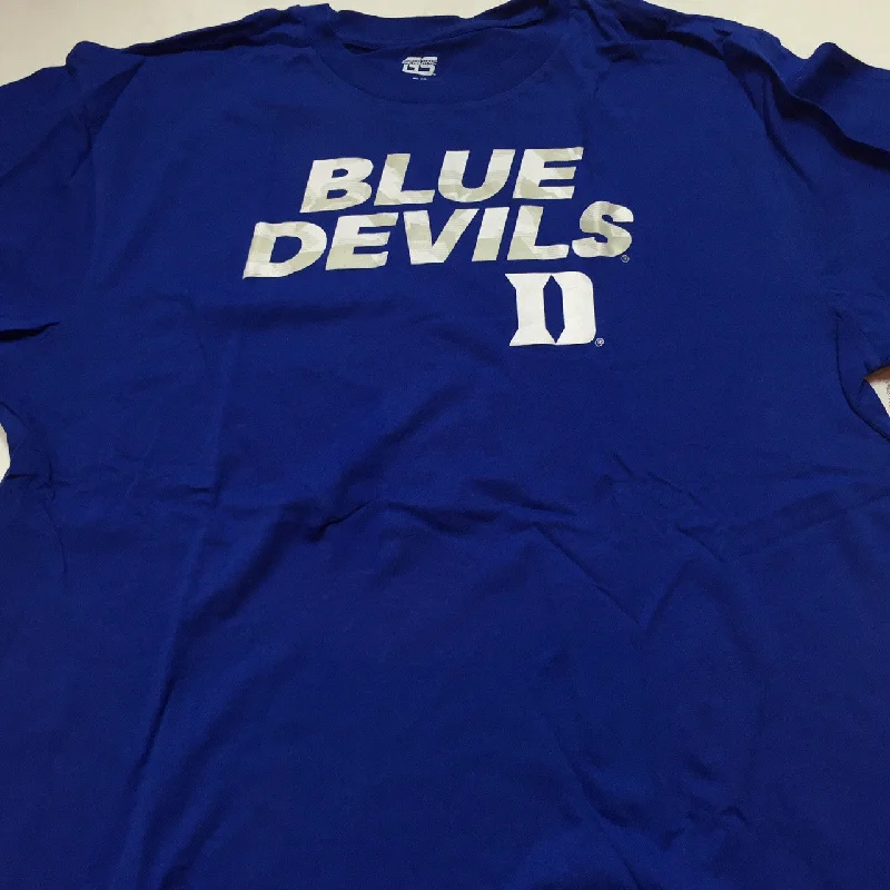 Duke Blue Devils Adult Genuine Stuff Trek Blue Tee