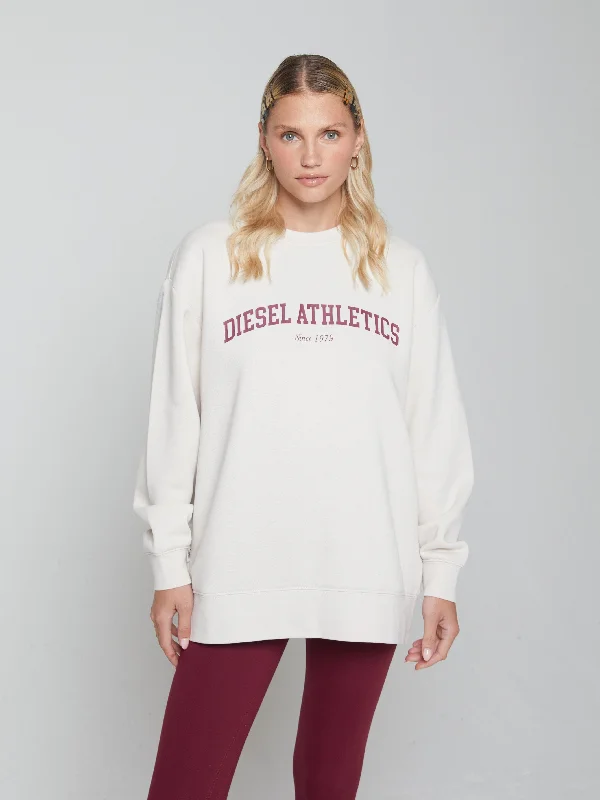 Rosa Sweatshirt Stone White