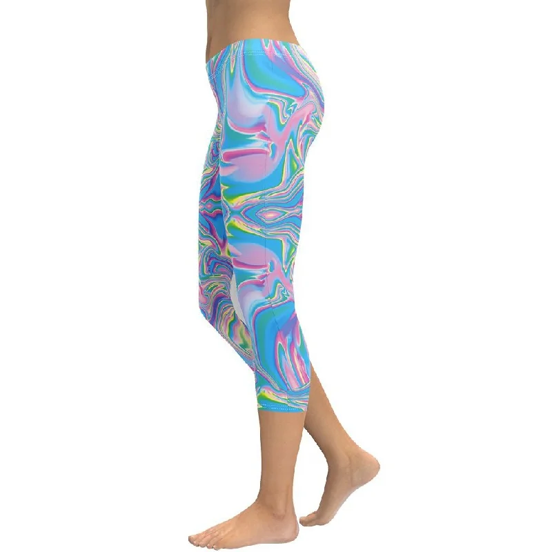 Neon Psychedelic Capris