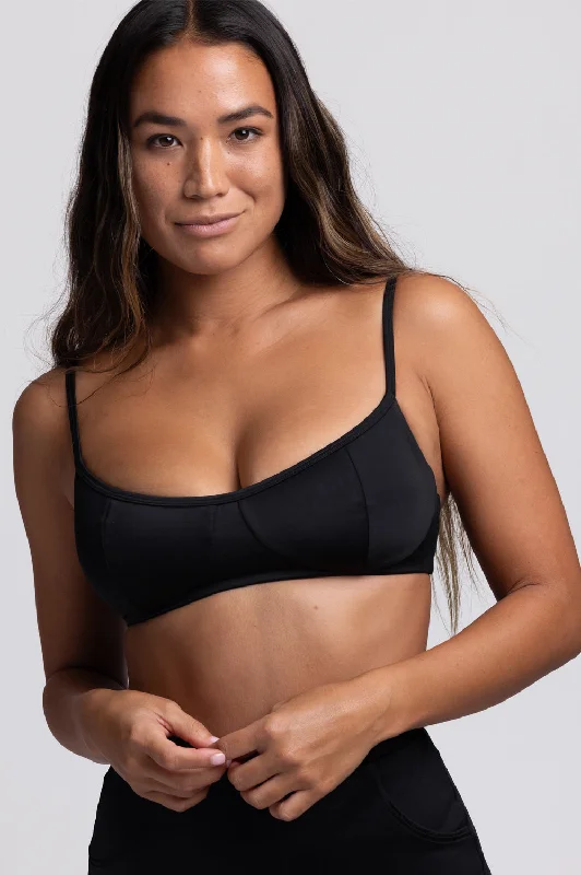 Personalized Design Makenna Bikini Top - Black