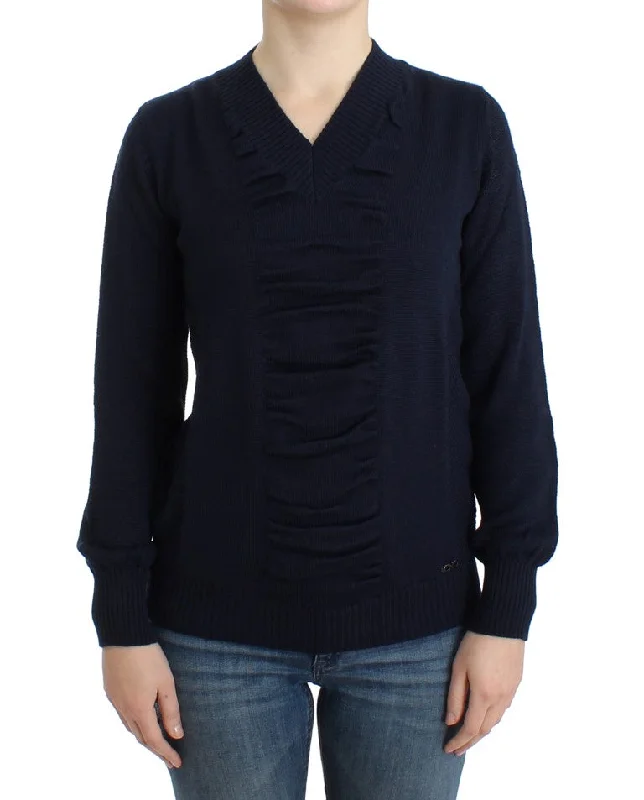 Costume National   V-neck wool Women's sweater