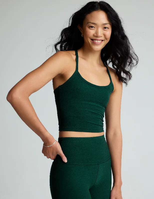 Spacedye Slim Racerback Cropped Tank