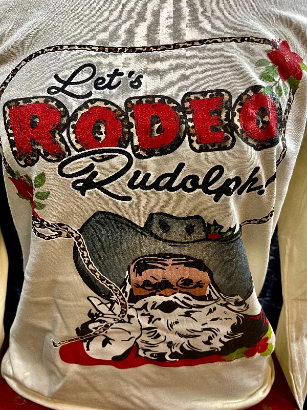 Let’s Rodeo Rudolph L/S T-Shirt