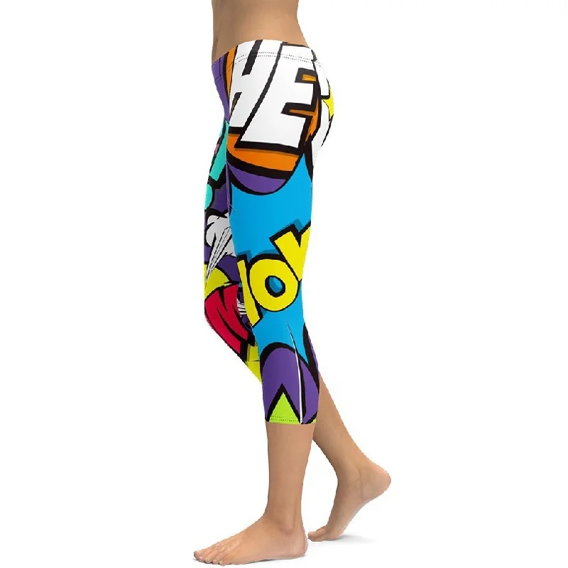 Pop Art Capris