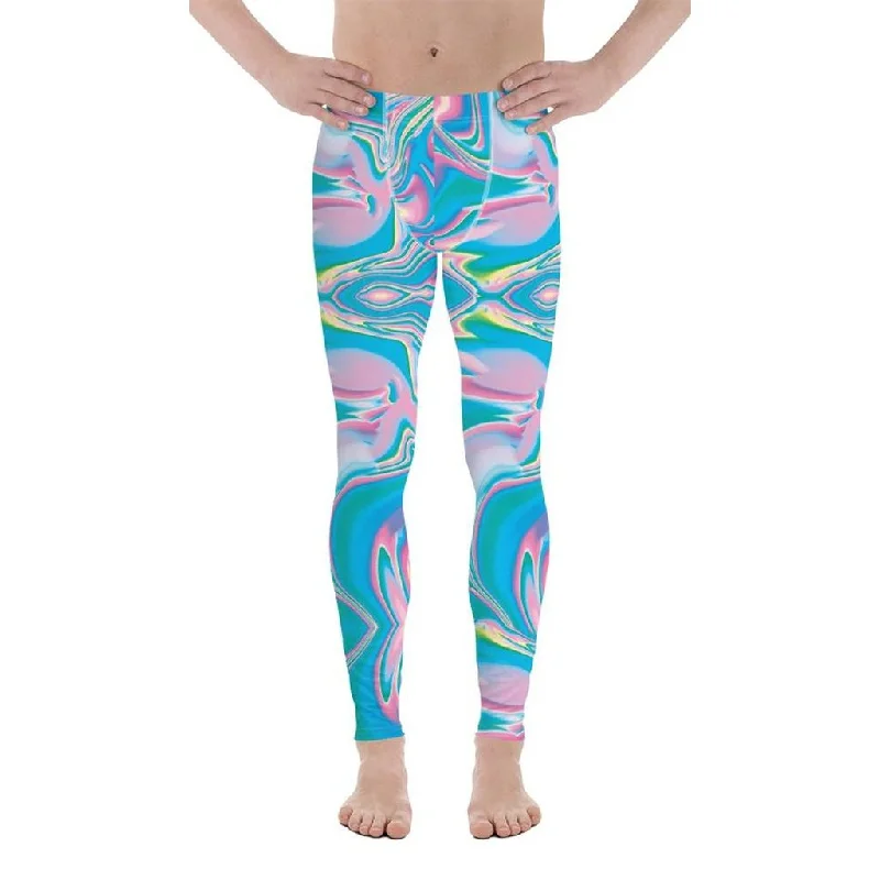 Neon Psychedelic Men's Leggings