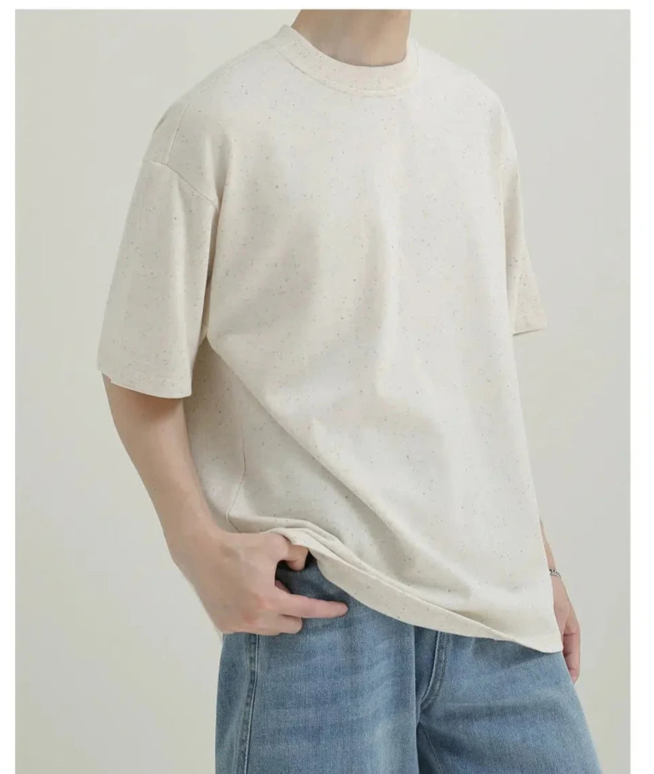 Apricot Round Neck T-shirt