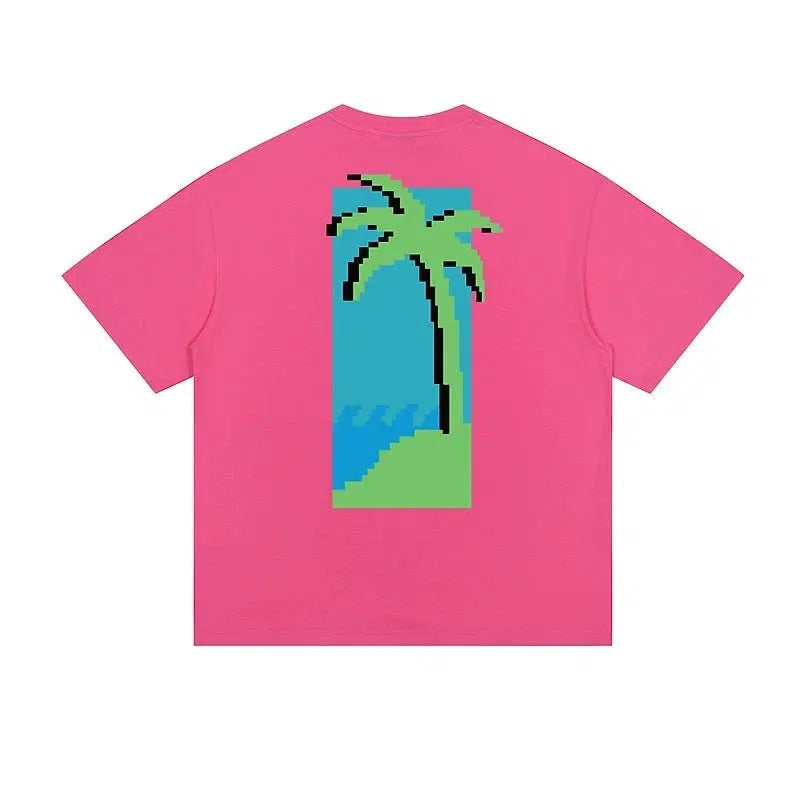 Tropical Palm Tree Graphic T-shirt