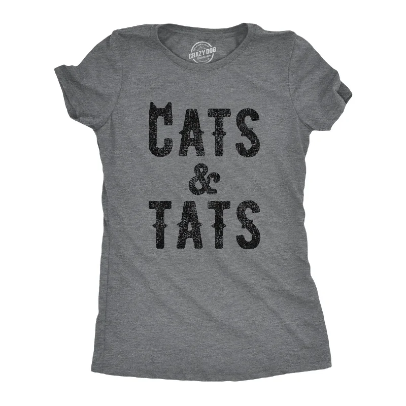 Cats And Tats Women's T Shirt