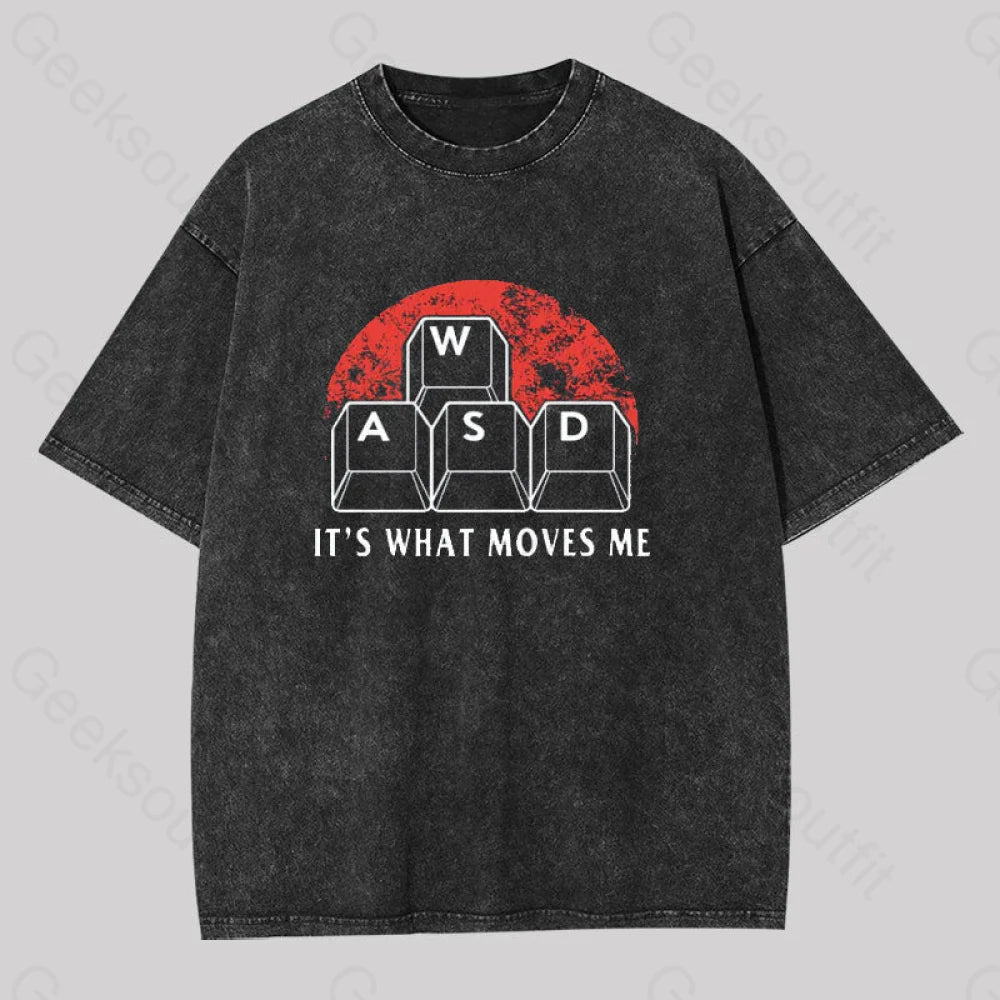 Funny PC Gamer Computer Nerd Washed T-Shirt