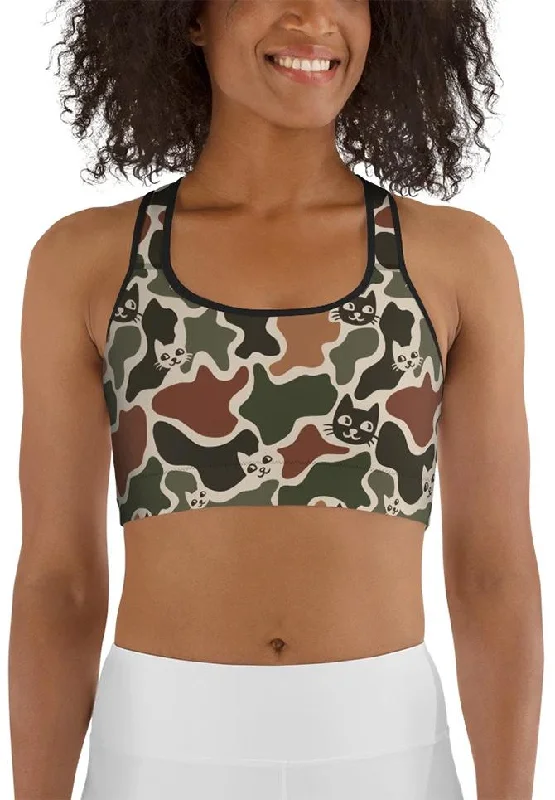 Catmouflage Sports Bra