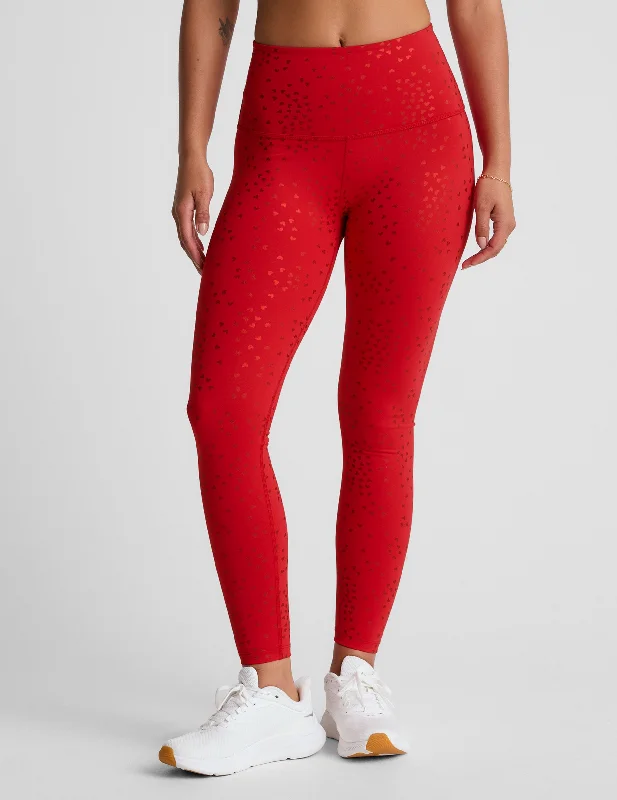 Hearts PowerShine High Waisted Midi Legging