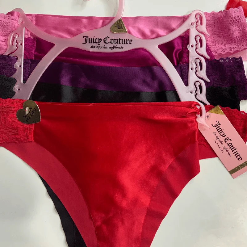 5 Pack Mix Color Juicy Couture Panties