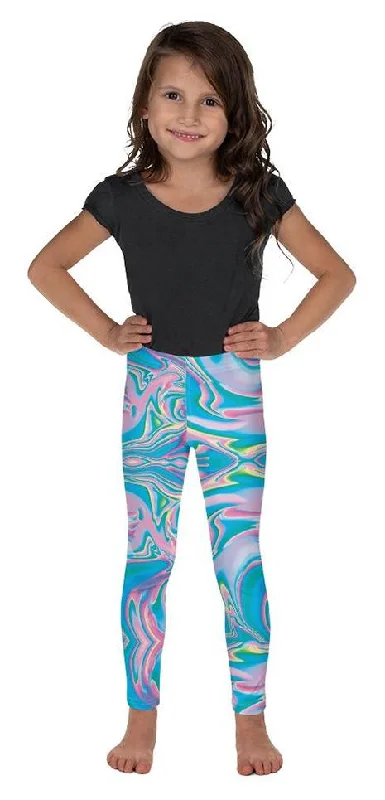 Neon Psychedelic Kid's Leggings