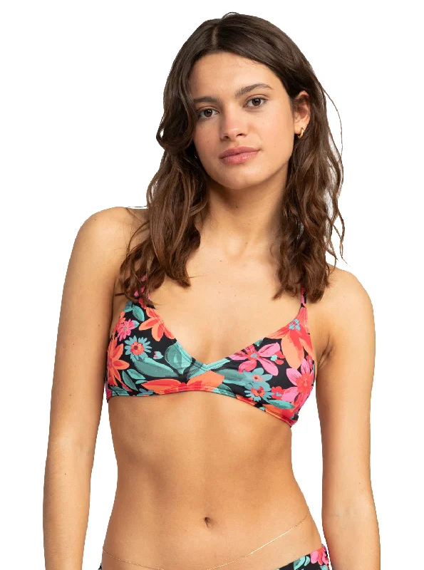 Classic Style Roxy Beach Classics Strappy Bikini Top