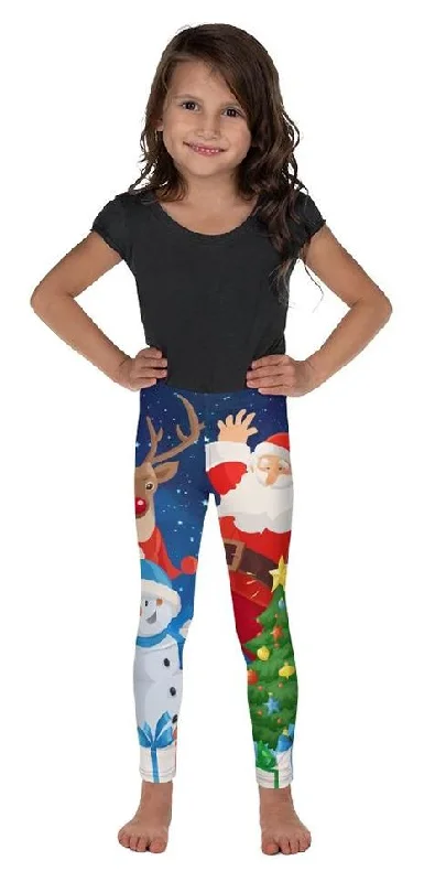 Kid's Santa Leggings