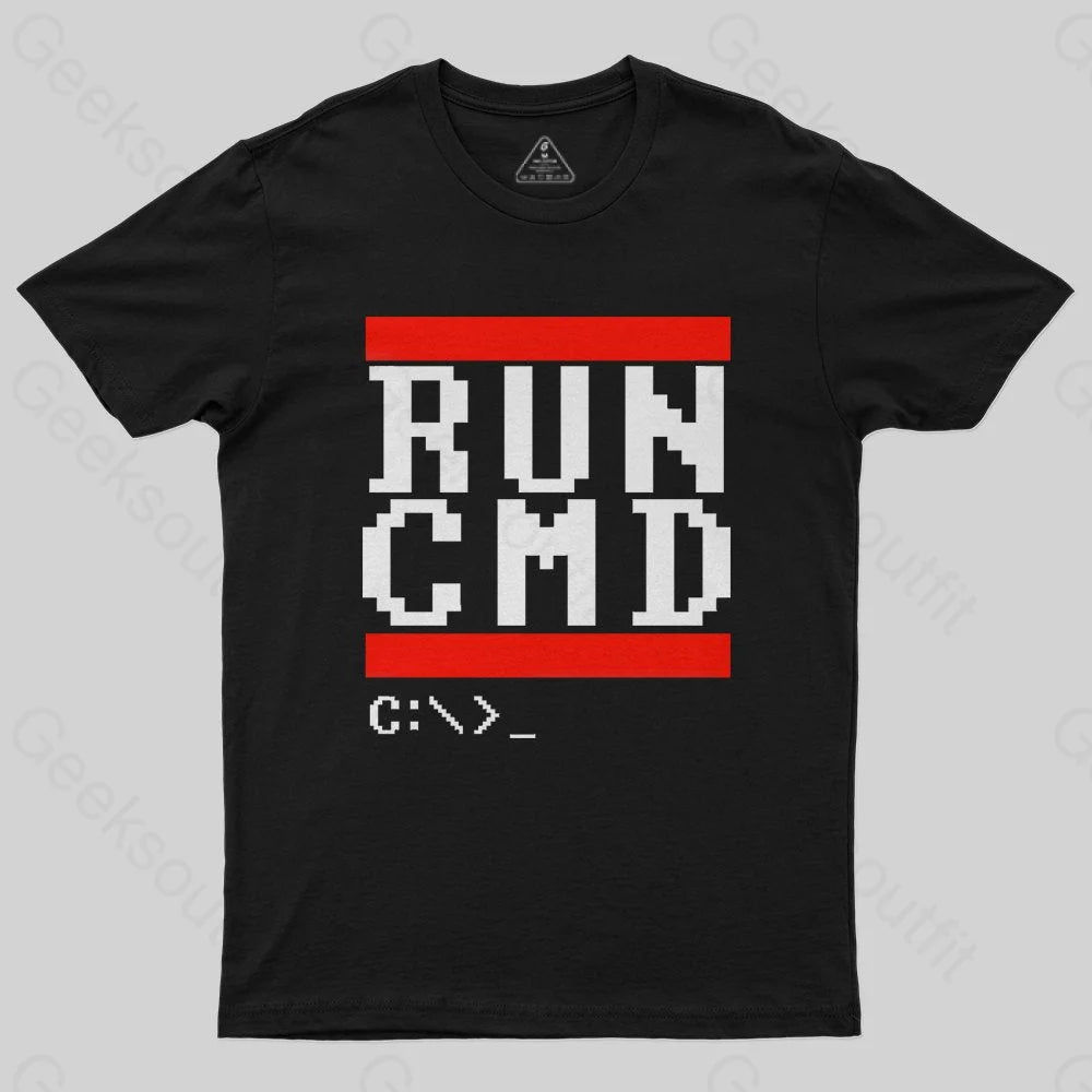 RUN CMD IT Nerd  T-Shirt