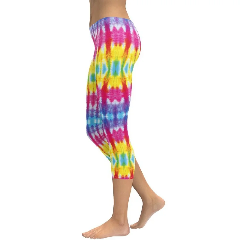 Butterfly Effect Tie Dye Capris