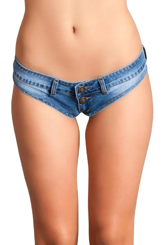 Buns Out Micro Denim Shorts